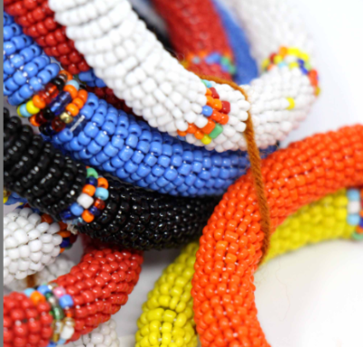 Maasai Seed Bead Assortment – Multicolor Strand Mix